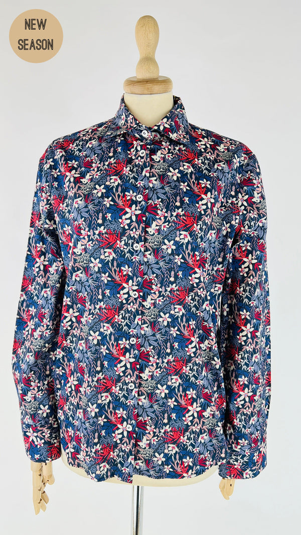 Camicia leggera mix fiori