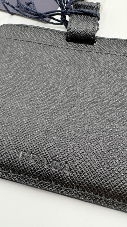 Portacarte in pelle saffiano