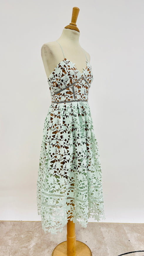 Abito midi “Azalea” SS19 con cartellino