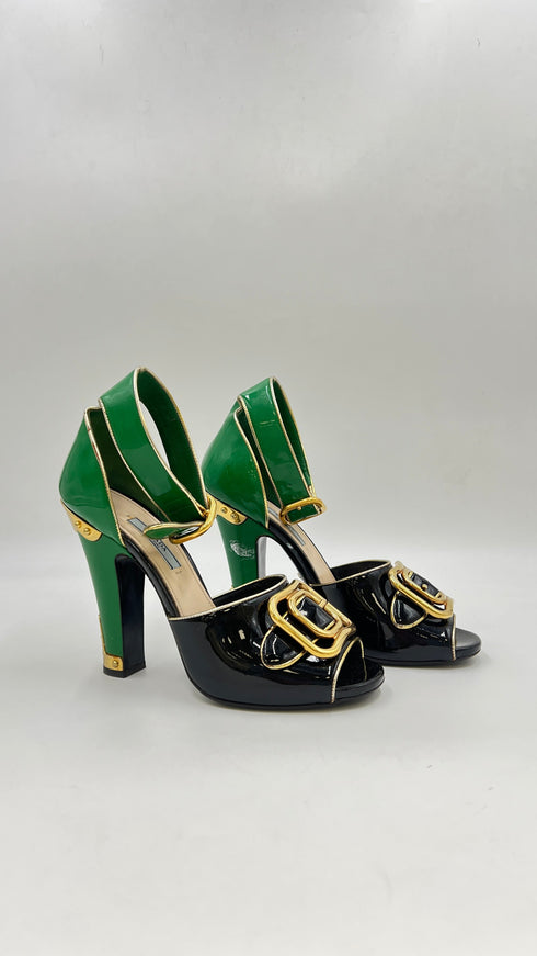 Sandali con fibbia N°38 1/2