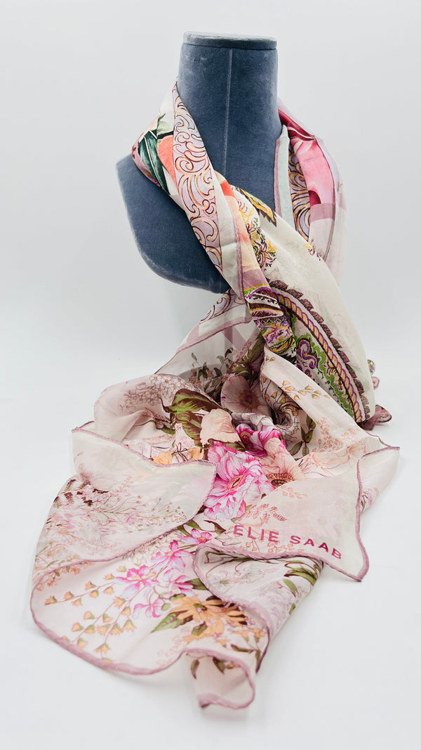 Sciarpa seta paisley