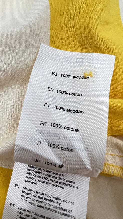 Completo a righe in cotone