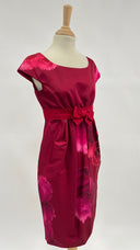 Abito corto con rose stampate GIAMBATTISTA VALLI