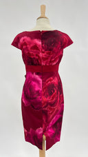 Abito corto con rose stampate GIAMBATTISTA VALLI