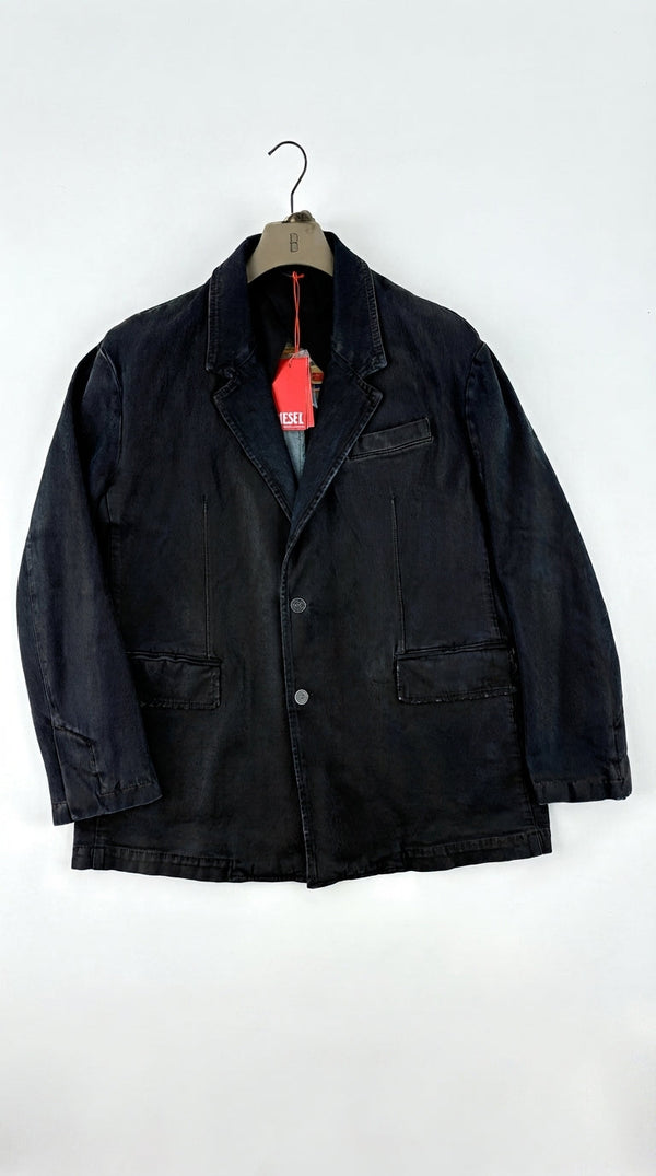 Giacca blazer in denim