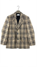 Blazer lungo check AMI