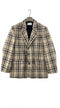 Blazer lungo check