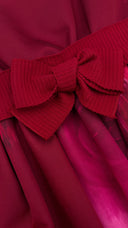 Abito corto con rose stampate GIAMBATTISTA VALLI