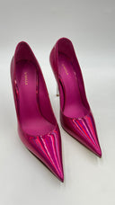 Décolleté fucsia tacco strass N.38 Le Silla