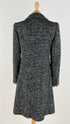 Cappotto sfiancato in tweed