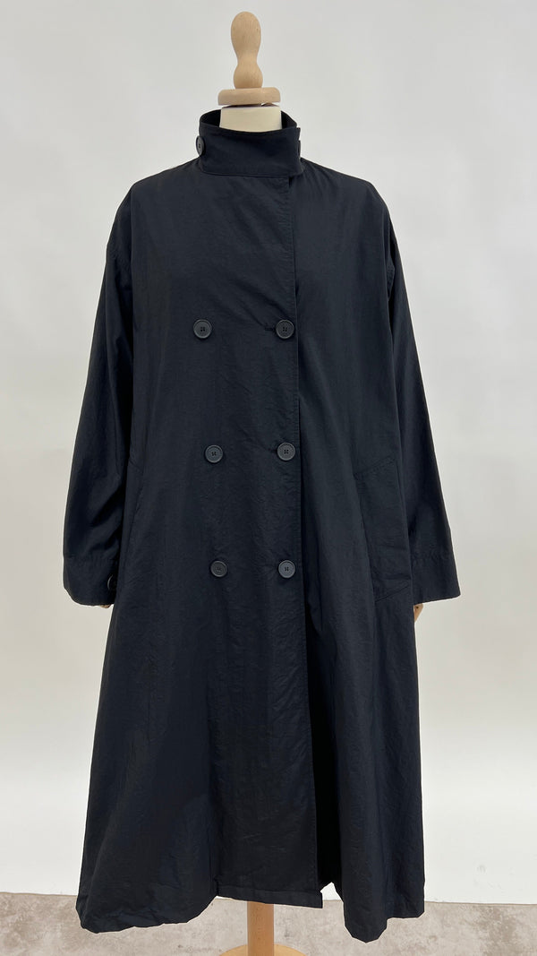 Trench lungo nero