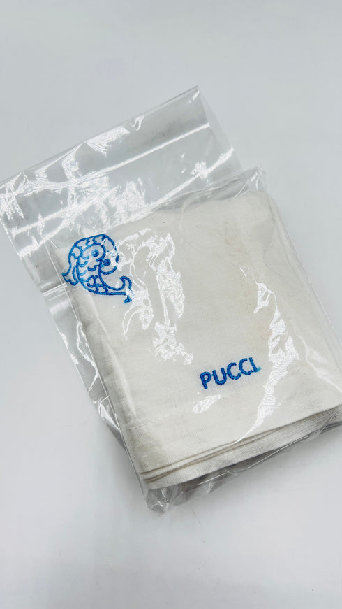 Fazzoletto in cotone ricamato