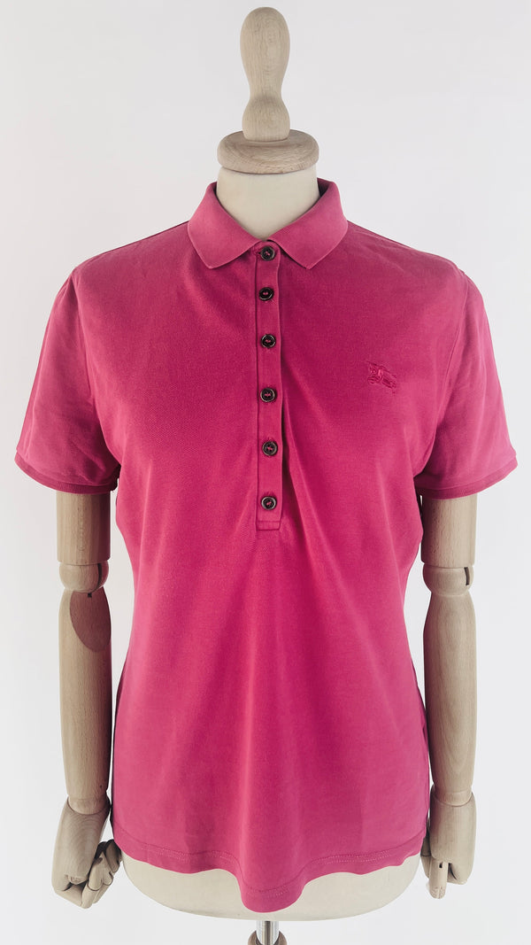 Polo rosa maniche corte