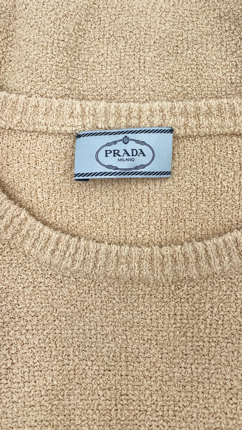 Maglia girocollo bouclé