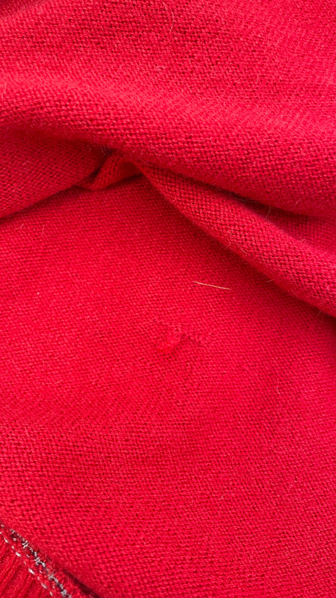 Maglia a V in cashmere