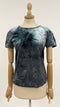 T-shirt effetto velluto