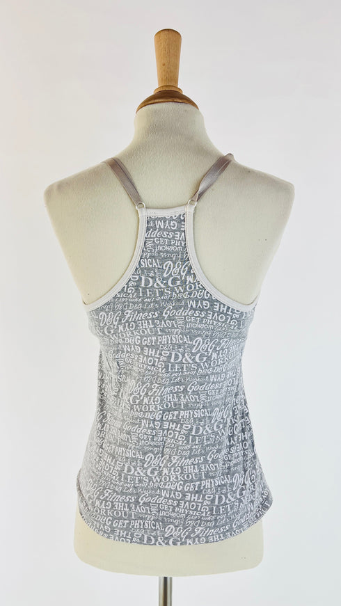 Tank-top stampa loghi