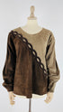 Longsleeve suede