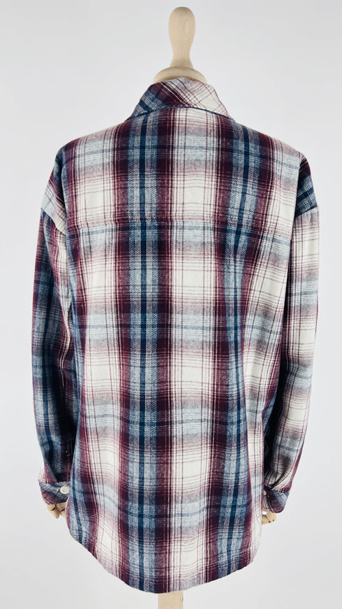 Giacca cotone tartan