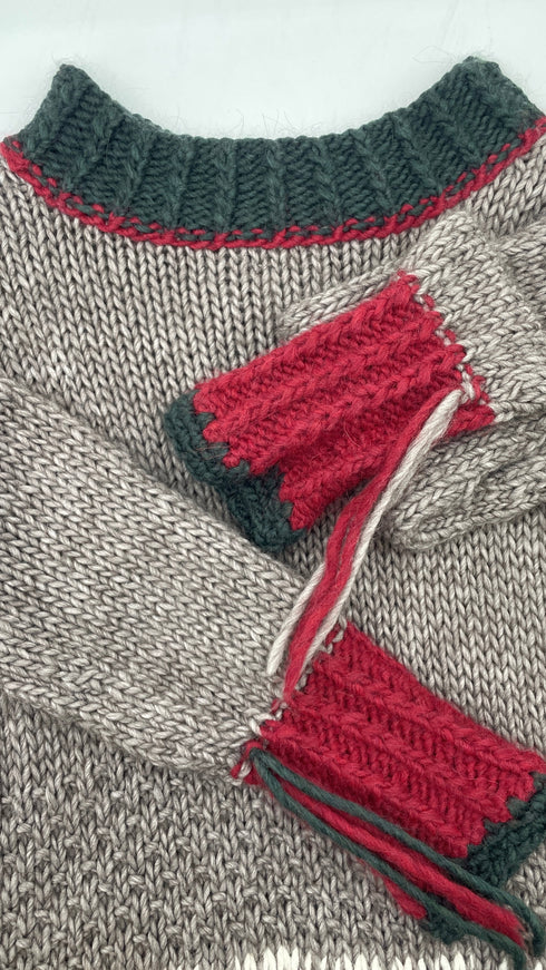 Abito corto in maglia