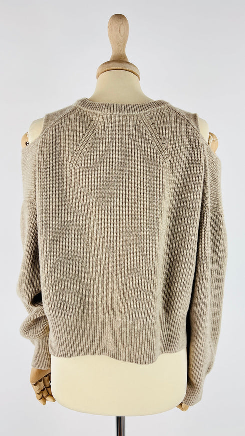 Maglia corta off-shoulder