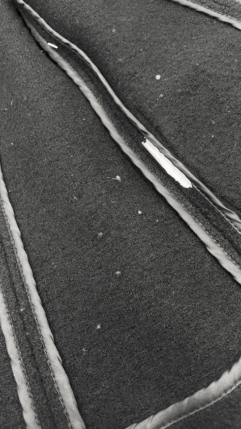 Blazer nero sfoderato