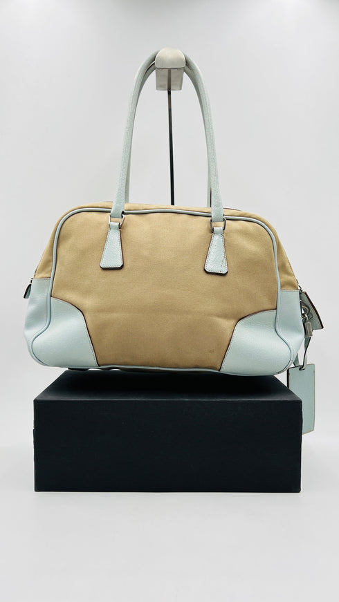 Borsa a spalla in canvas