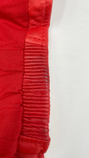 Chiodo in pelle rosso Unsigned