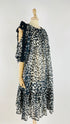 Abito midi animalier