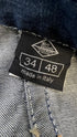 Giacca denim impunturata
