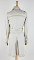 Trench vintage ricamato