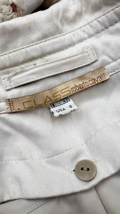 Trench vintage ricamato