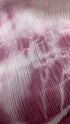 Abito lungo tie-dye con cartellino