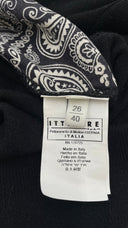Smanicato paisley vintage Pierre Balmain