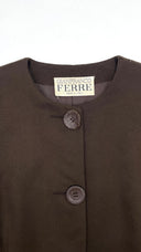 Soprabito lana-cashmere vintage GIANfrANCO FERRE