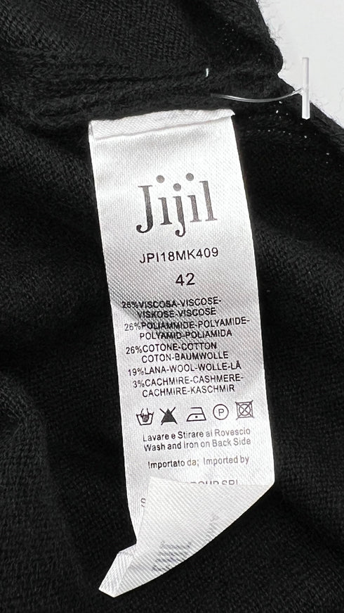 Maglia cropped con cartellino