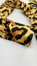 Abito midi in seta animalier Alessandra Rich