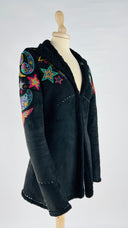 Montone vintage con ricami GIANNI VERSACE