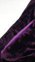Soprabito in velluto viola