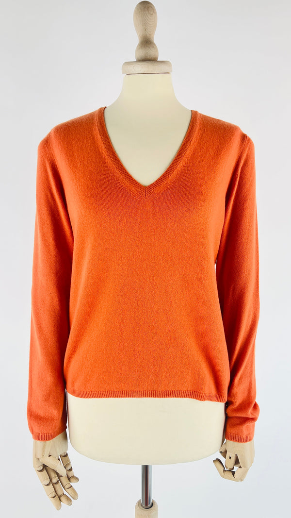 Maglia V in cahsmere