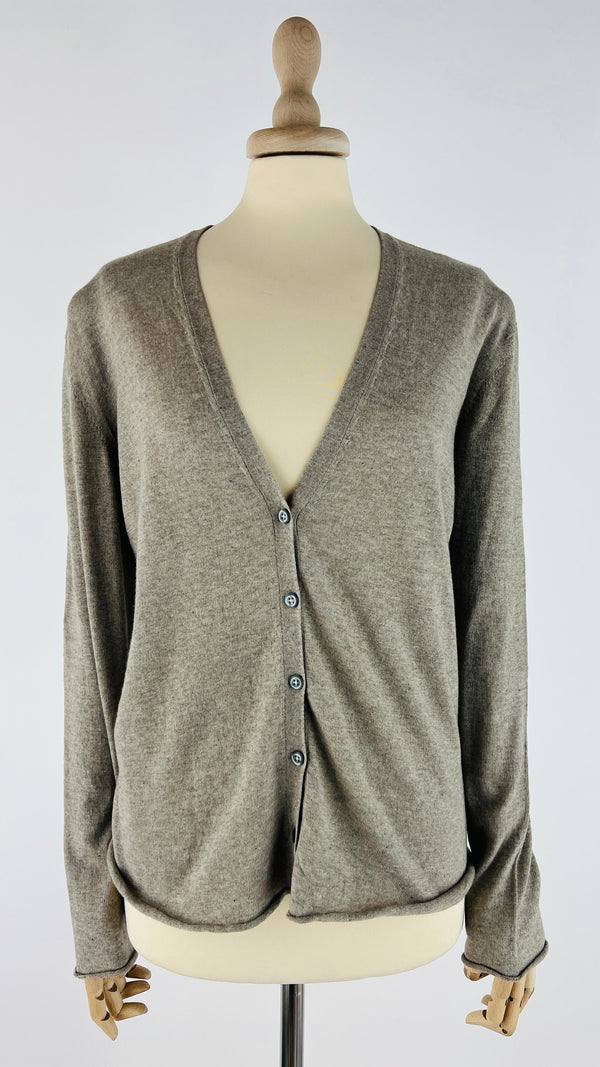 Cardigan cotone-cashmere