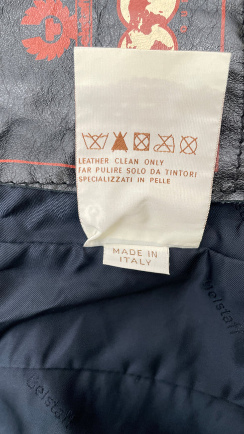 Giacca motococlista in pelle