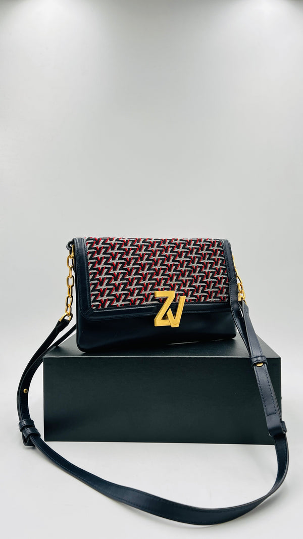 Borsa a spalla monogram