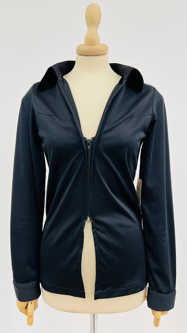 Camicia con zip vintage