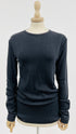 Maglia collo micro-borchie
