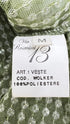 Abito midi in paillettes con cartellino