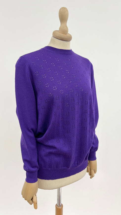 Maglione traforato