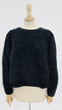 Maglione raglan melange