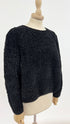 Maglione raglan melange