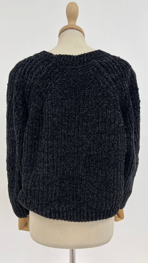 Maglione raglan melange
